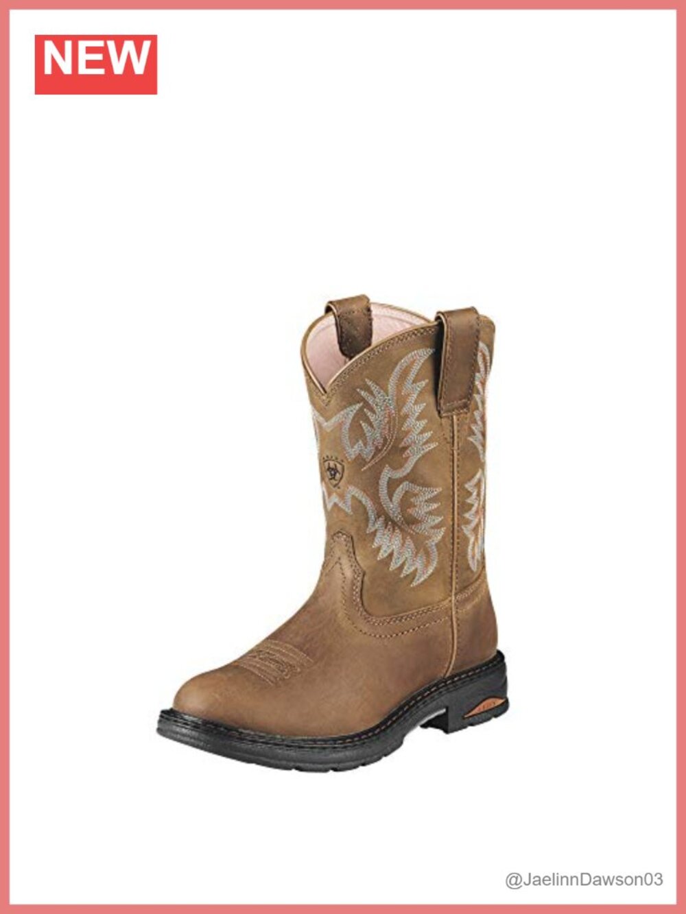 Composite Toe Work Boot Full Grain Leather Cushioned Mid-Calf